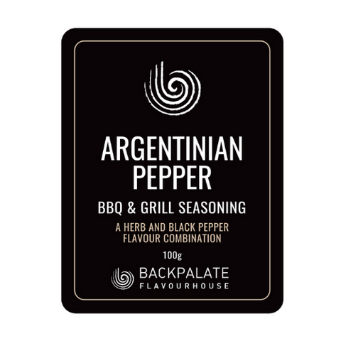 Backpalate Flavour House Argentinian Pepper BBQ & Grill Seasoning